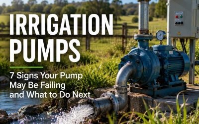 7 Signs Your Irrigation Pump May Be Failing and What to Do Next
